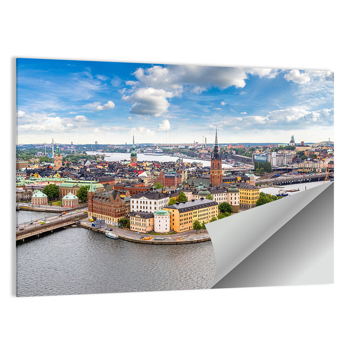 Gamla Stan Harbor, Stockholm Wall Art as a poster print