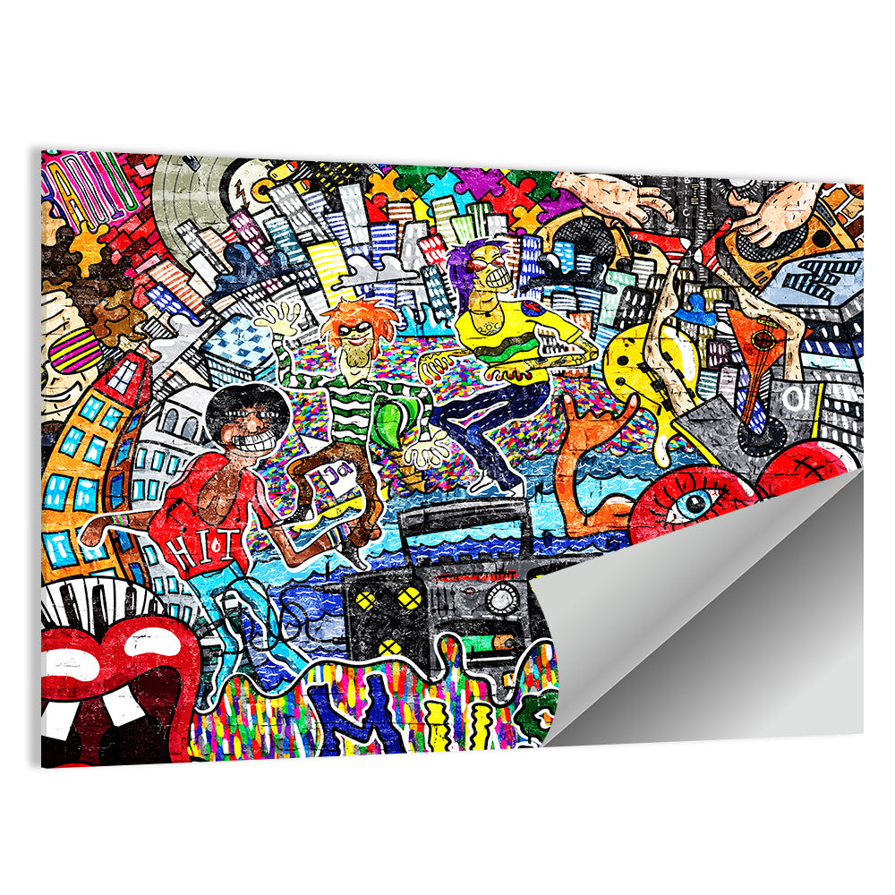 Music Collage Wall Art