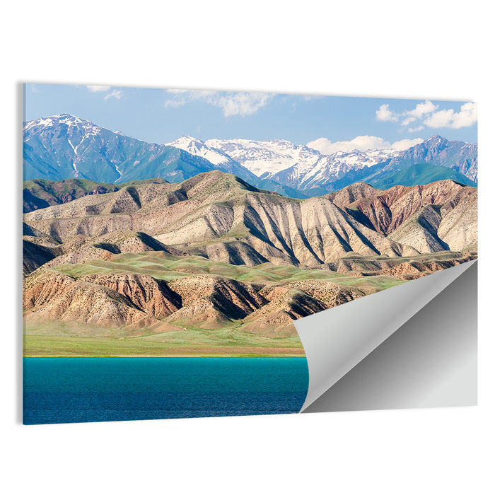 Tien Shan Mountain Range Wall Art as a poster print
