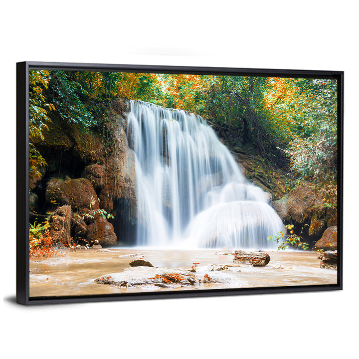 Planthong Waterfall Phuphaman Thailand Wall Art