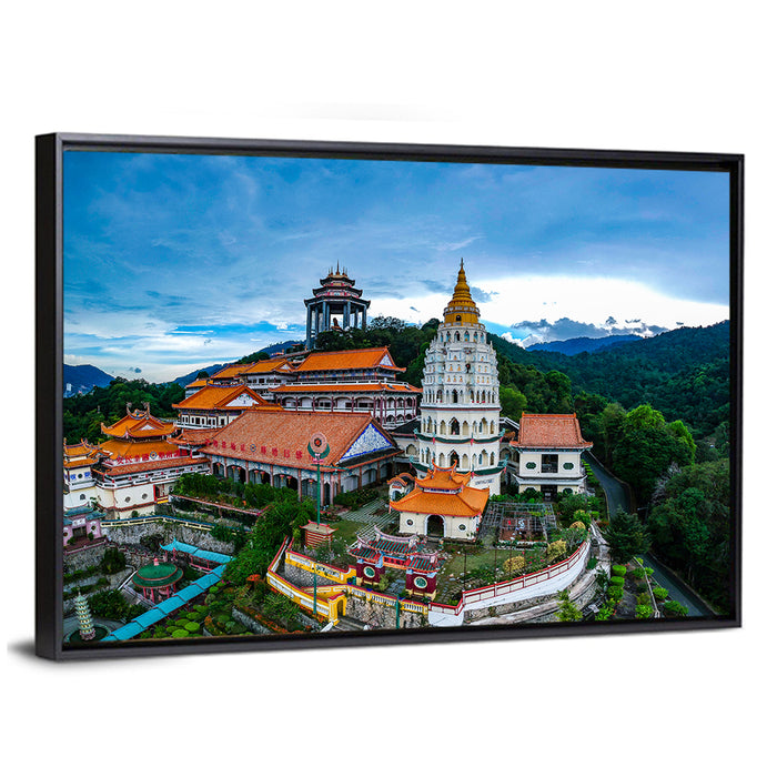 Kek Lok Si Pagoda, Penang Wall Art as a framed canvas