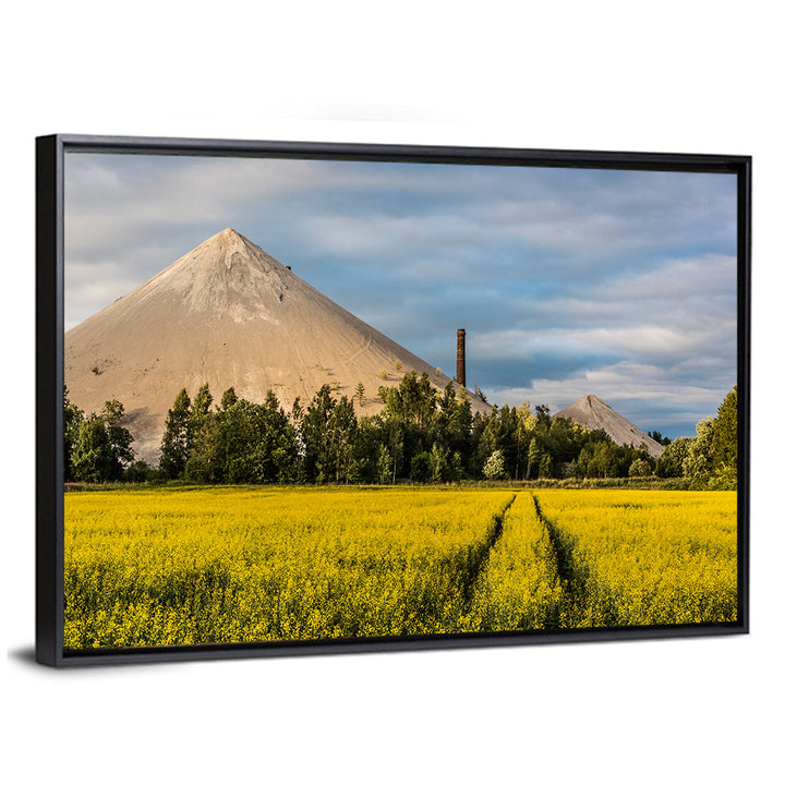 Estonian Oil Shale Ash Heaps Wall Art