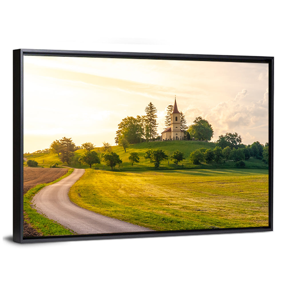 St Peter & Pauls Church In Czech Republic Wall Art
