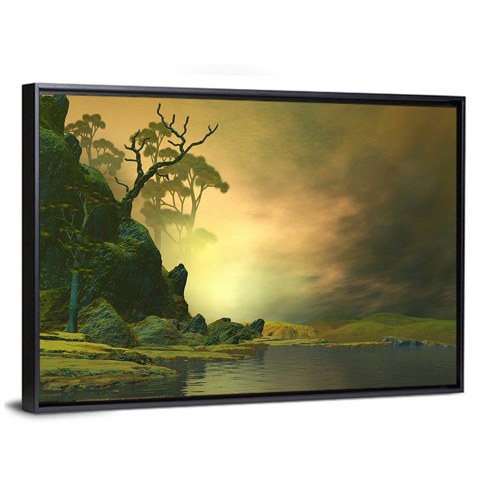 Scenic Lake Wall Art