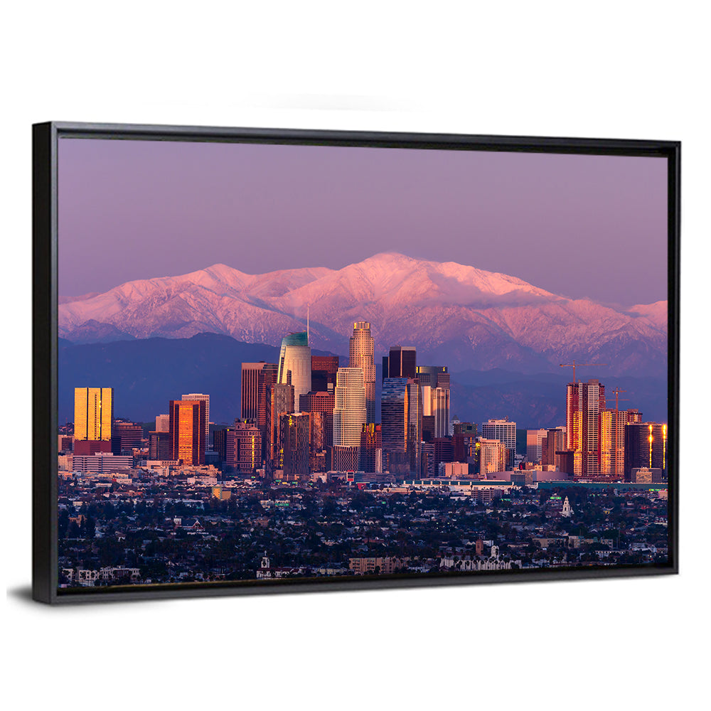 Los Angeles Downtown Skyline Wall Art