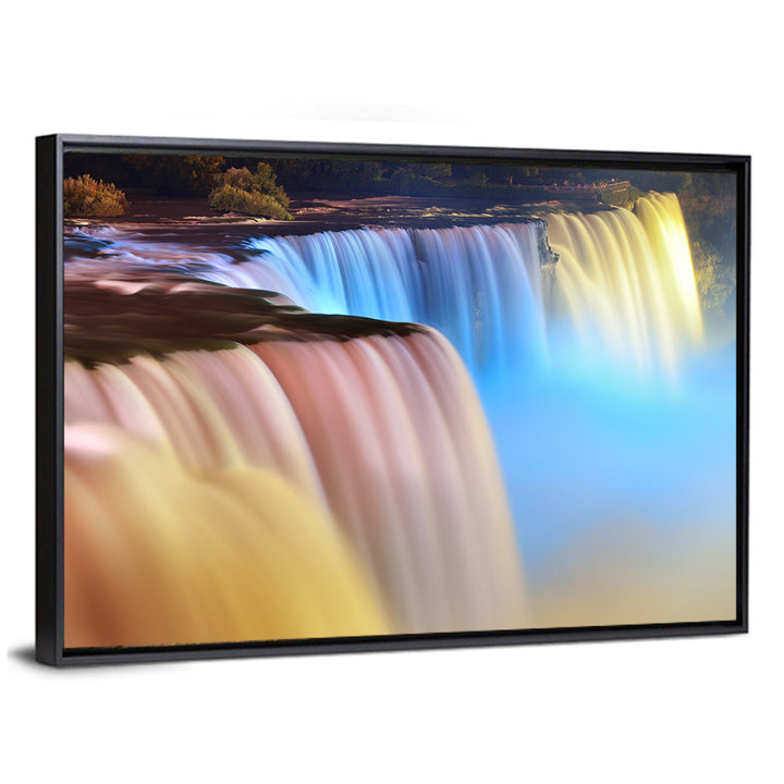 Niagara Falls Nightscape Wall Art