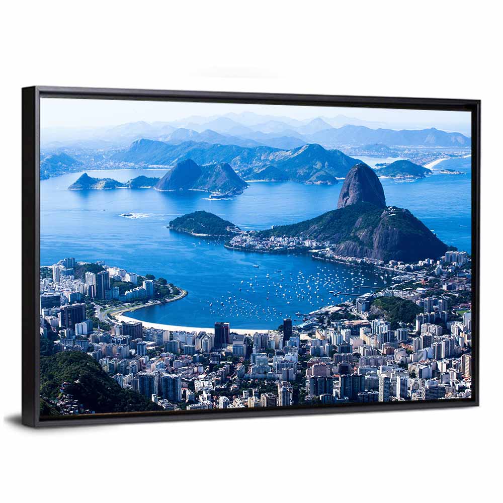Suggar Loaf & Botafogo Beach Wall Art
