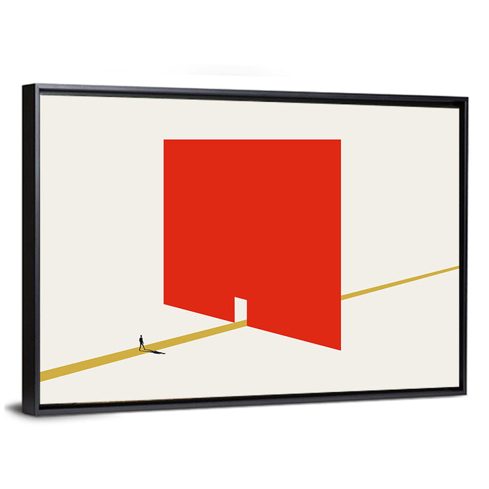 Gateway to Opportunity Wall Art as a framed canvas