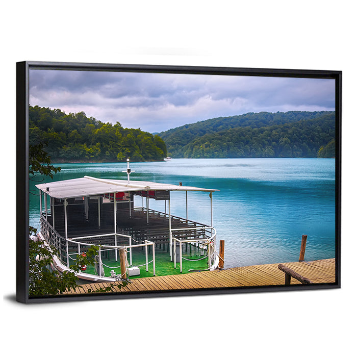 Plitvice Lakes, Croatia Wall Art as a framed canvas