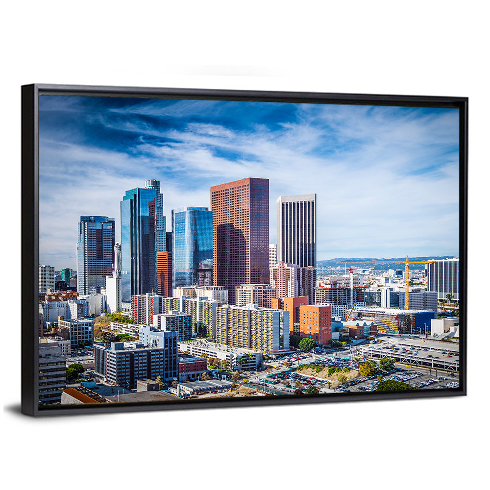 Los Angeles Downtown Cityscape Wall Art