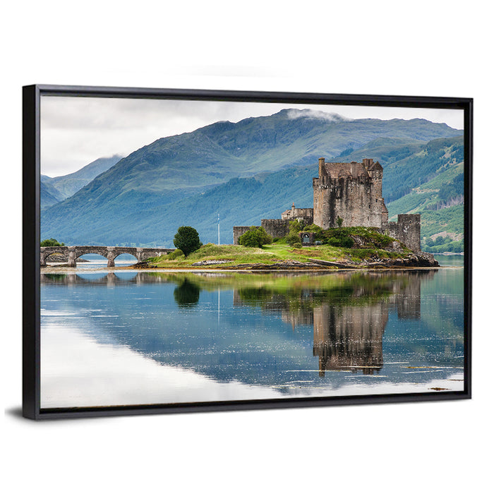 Eilean Donan Castle, Scotland Wall Art as a framed canvas