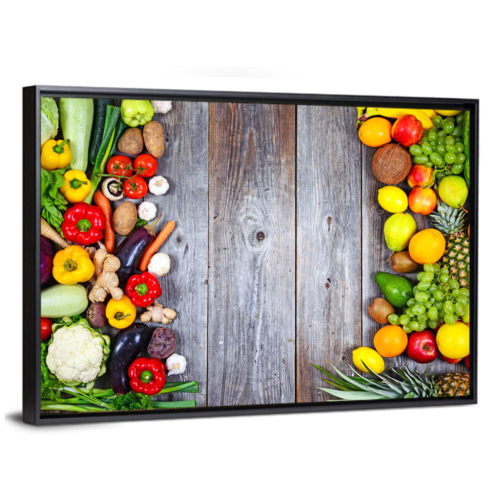 Fresh Vegetables & Fruit Wall Art