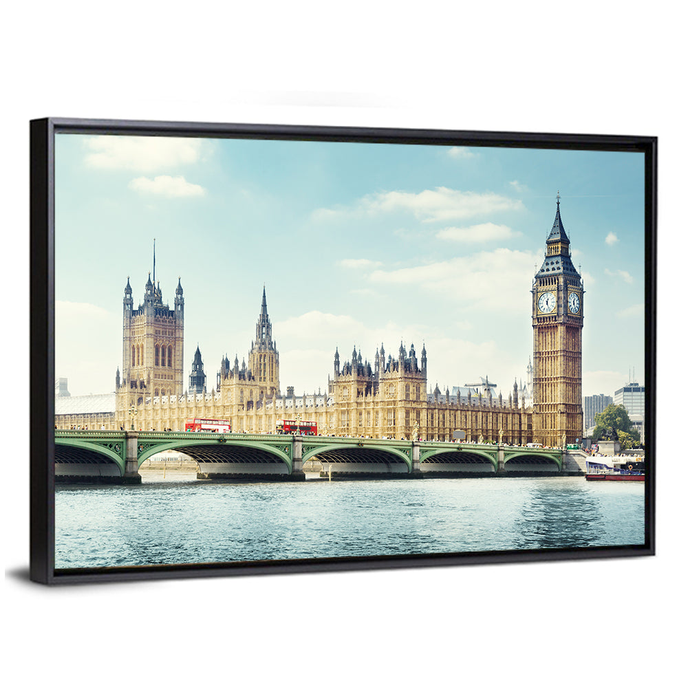 Big Ben In Sunny Day Wall Art