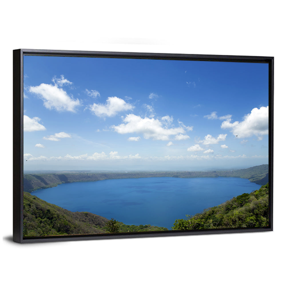 Volcanic Crater Lake Apoyo Wall Art