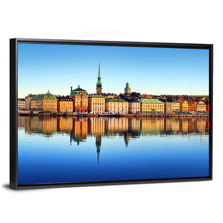 Stockholm Gamla Stan Skyline Wall Art