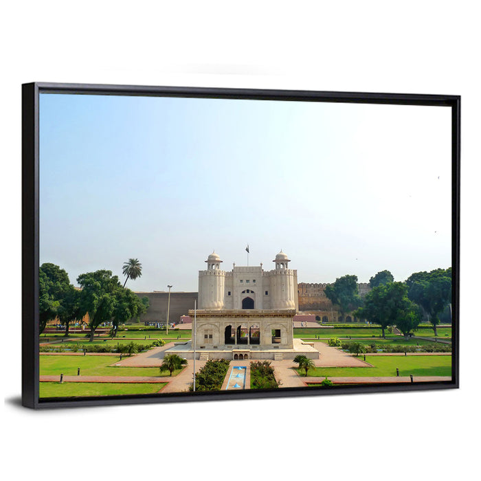 Alamgiri Gate Lahore Fort Wall Art as a framed canvas