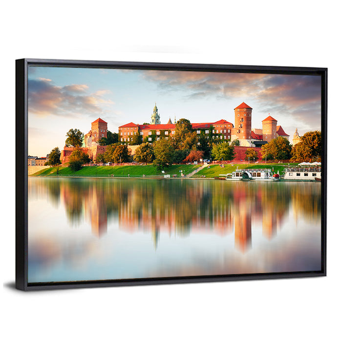 Wawel Royal Castle, Kraków Wall Art as a framed canvas