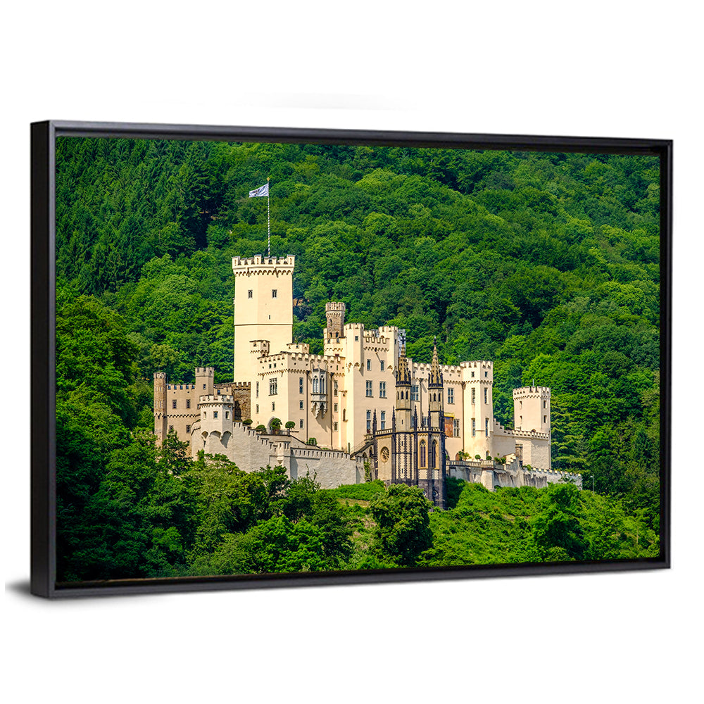 Stolzenfels Castle At Rhine Valley Wall Art