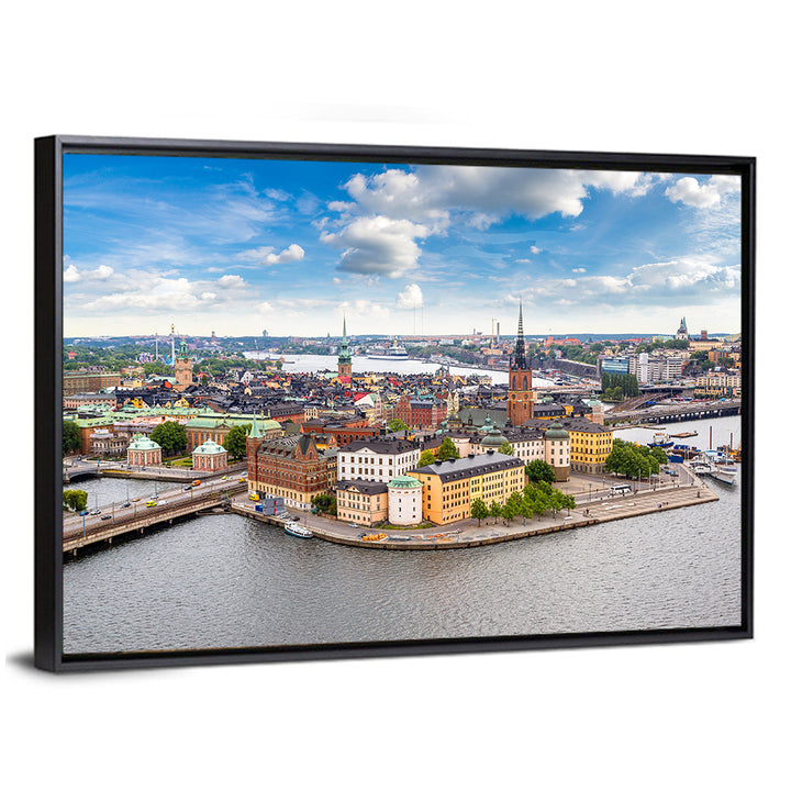 Gamla Stan Harbor, Stockholm Wall Art