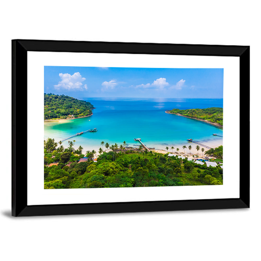 Paradise Island For Vacation Wall Art