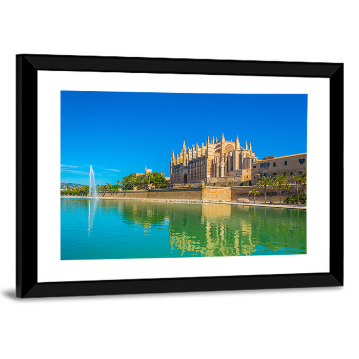 Cathedral of Santa Maria, Palma Wall Art as a framed print