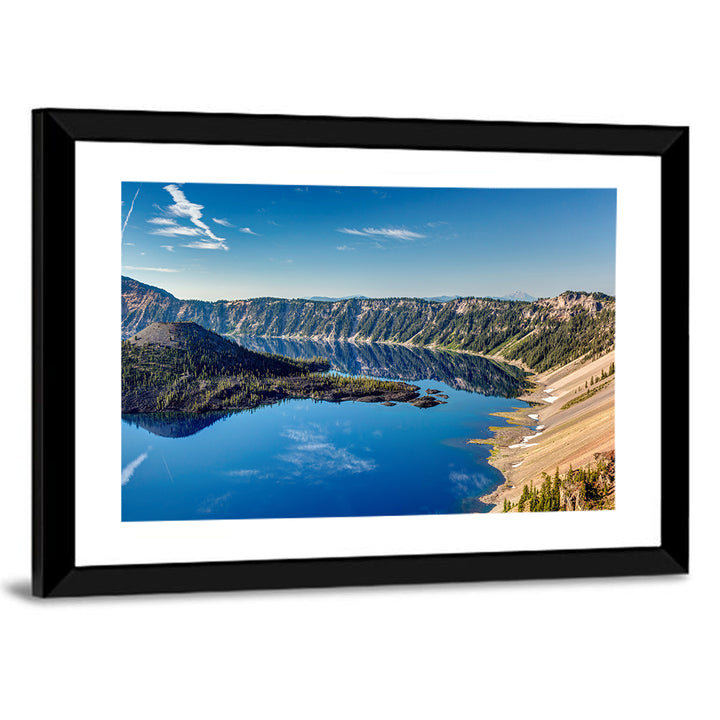 Crater Lake Caldera View Wall Art