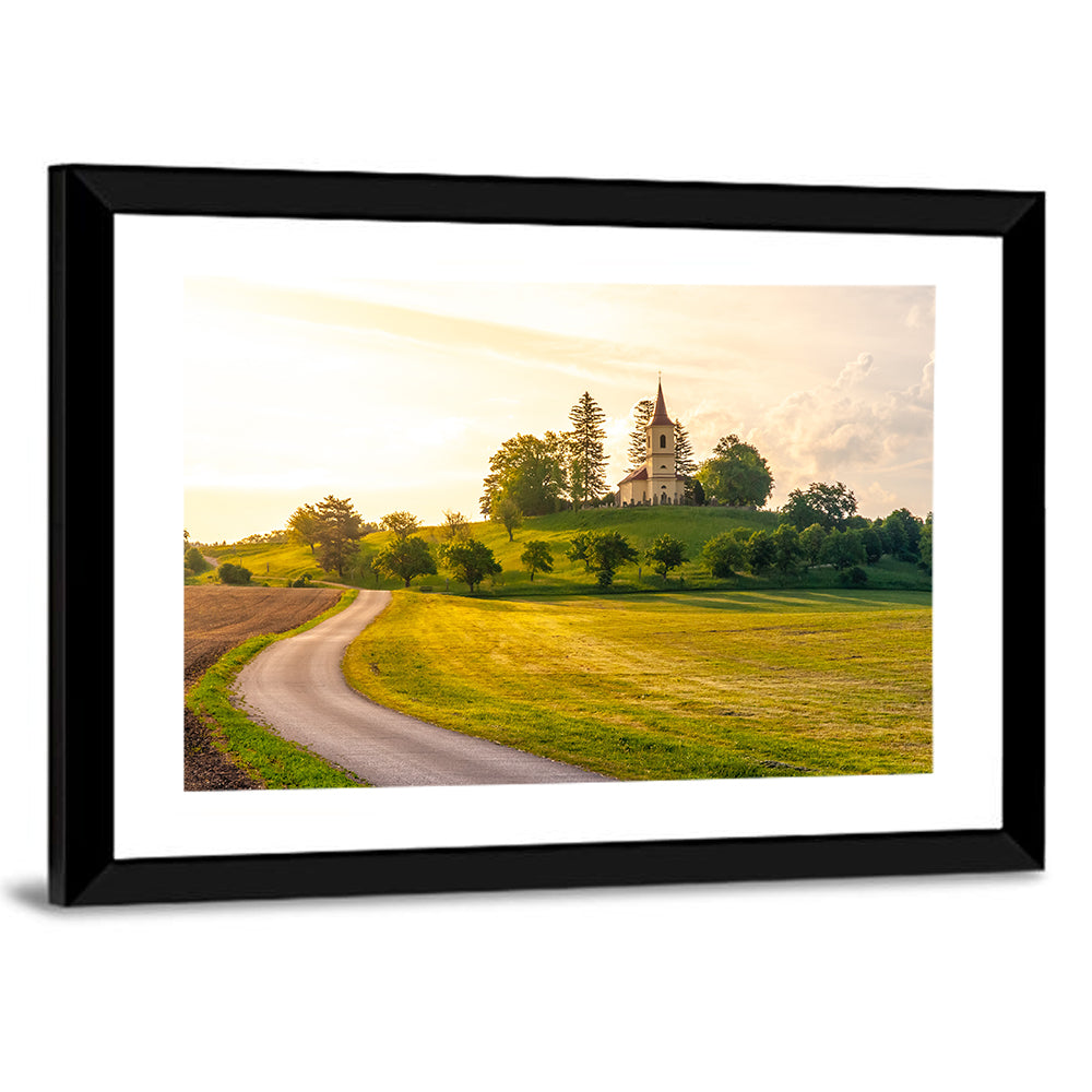 St Peter & Pauls Church In Czech Republic Wall Art