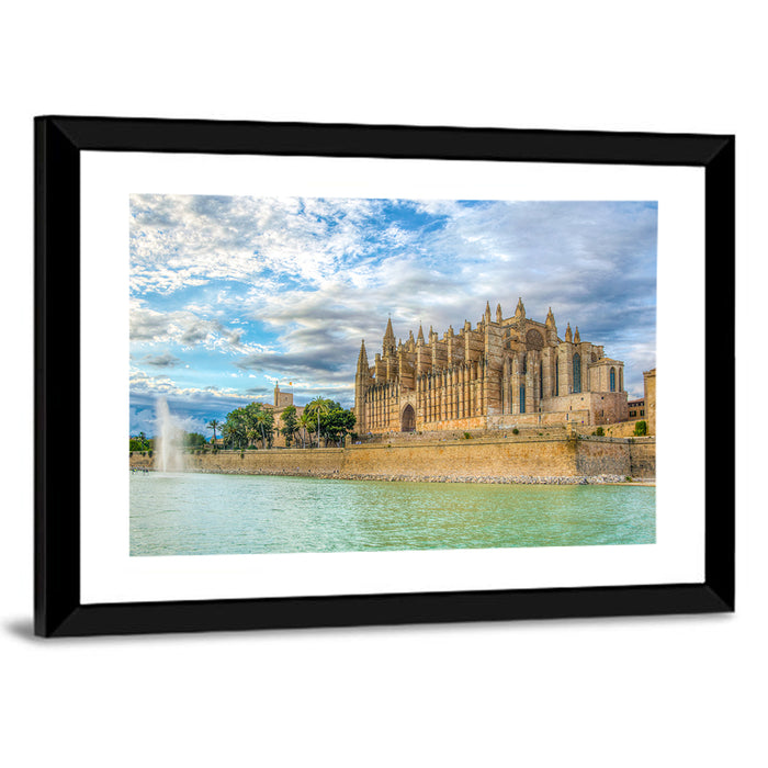 Cathedral of Santa Maria, Palma Wall Art as a framed print