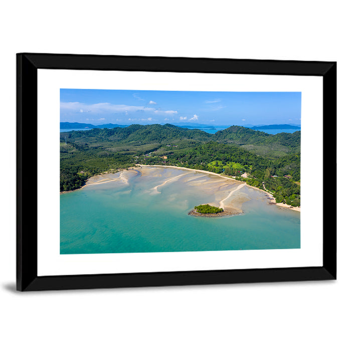 Koh Yao Noi Tropical Island Wall Art as a framed print