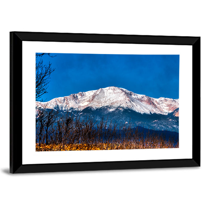 Pikes Peak, Colorado Wall Art as a framed print