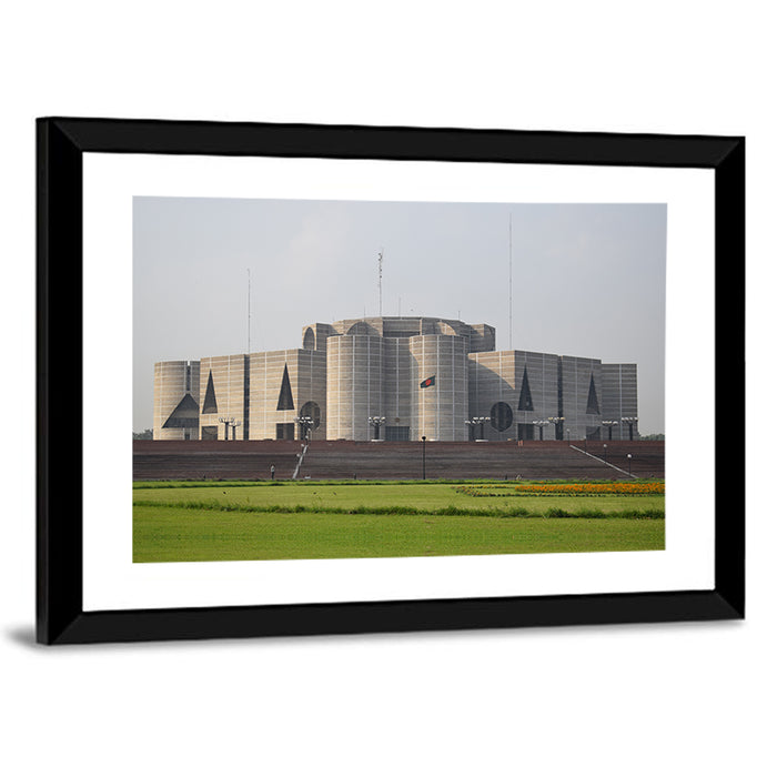 Jatiyo Sangsad Bhaban, Dhaka Wall Art as a framed print