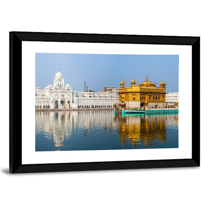 Golden Temple, Amritsar Wall Art as a framed print