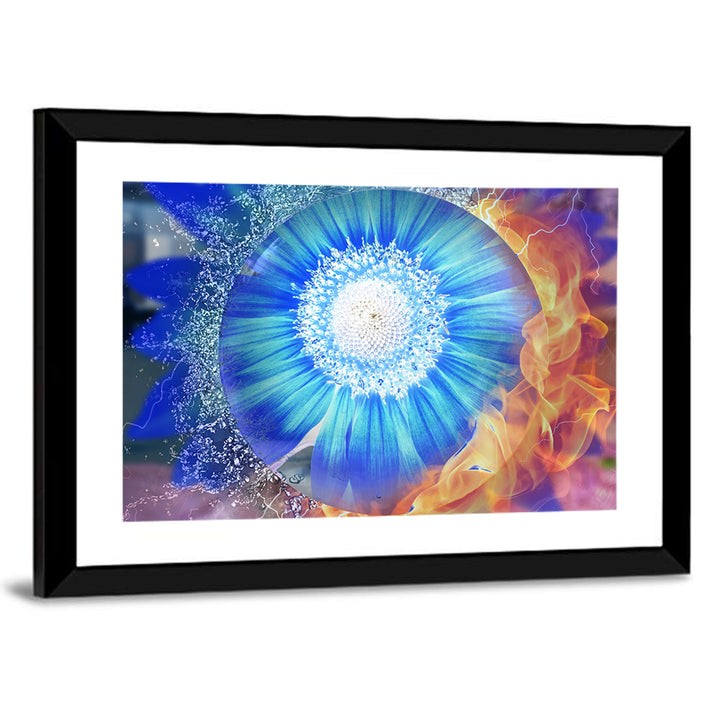 Fire and Ice at Golden Gate Wall Art
