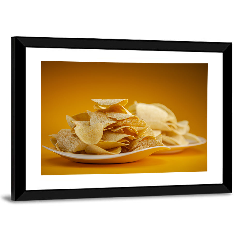 Potato Chips Close-Up Wall Art
