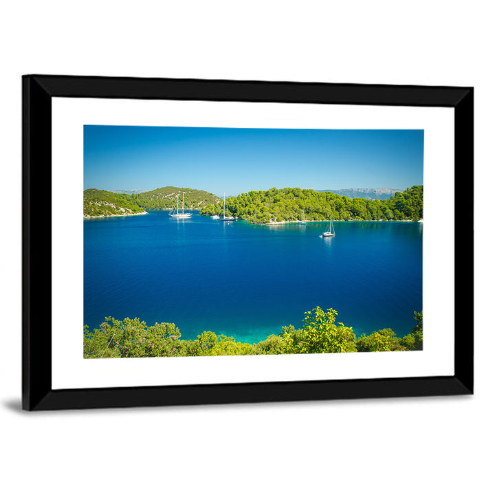 Mljet Coastline Croatia Wall Art