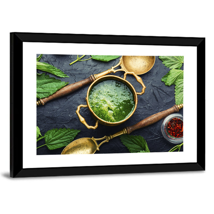 Fresh Nettle Chowder Wall Art