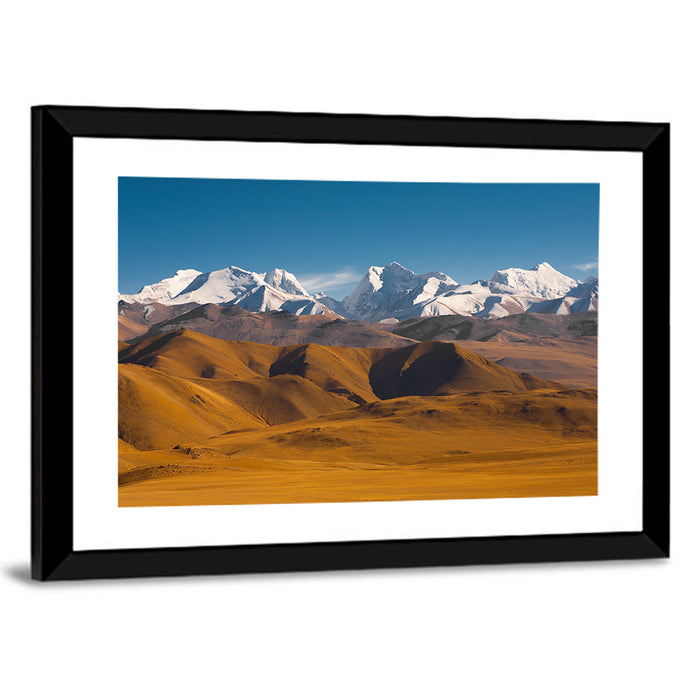 Peaks of the Himalayas Wall Art as a framed print
