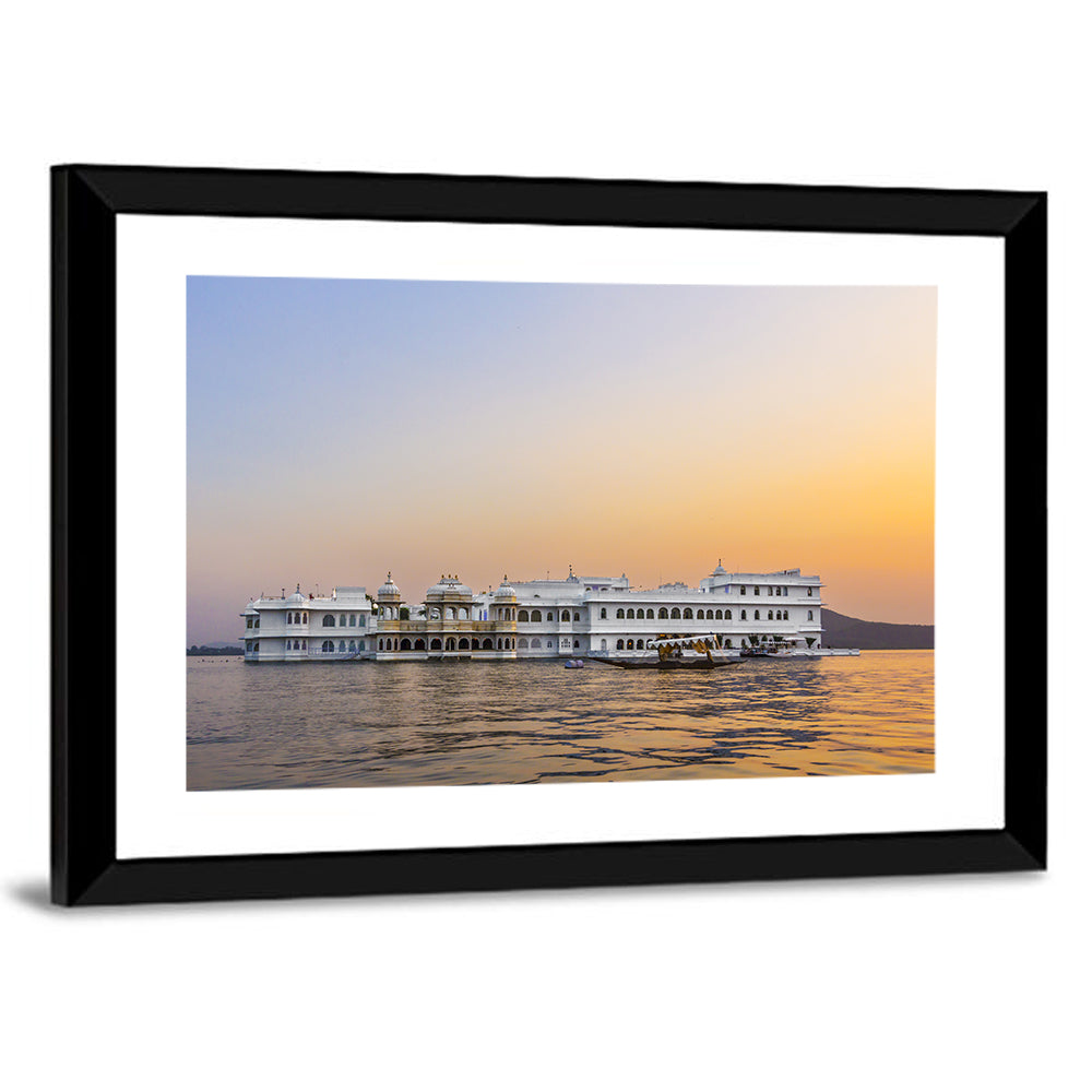 The Lake Palace In Udaipur Rajasthan Wall Art