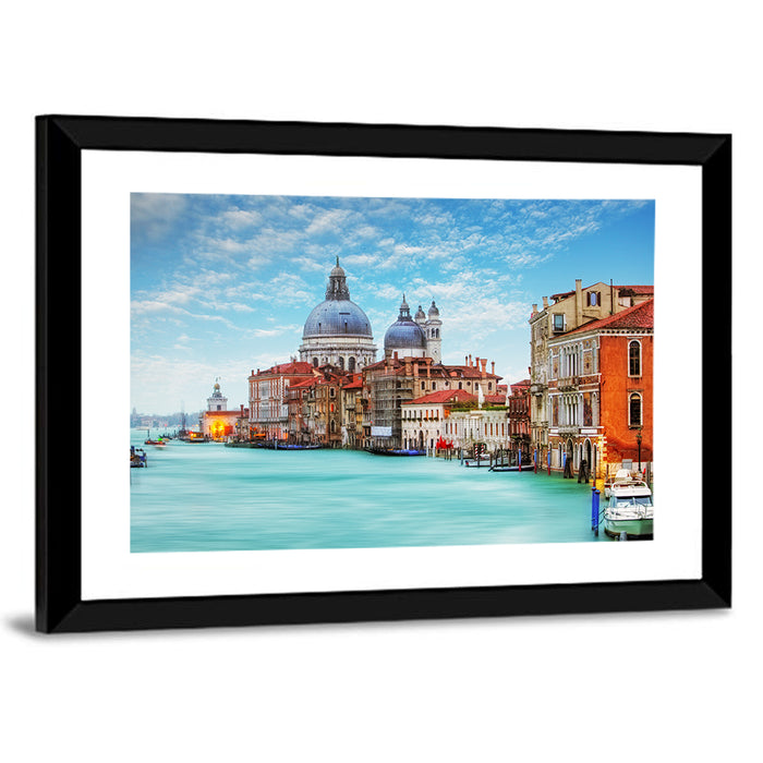 Grand Canal Santa Maria Della Salute Wall Art as a framed print