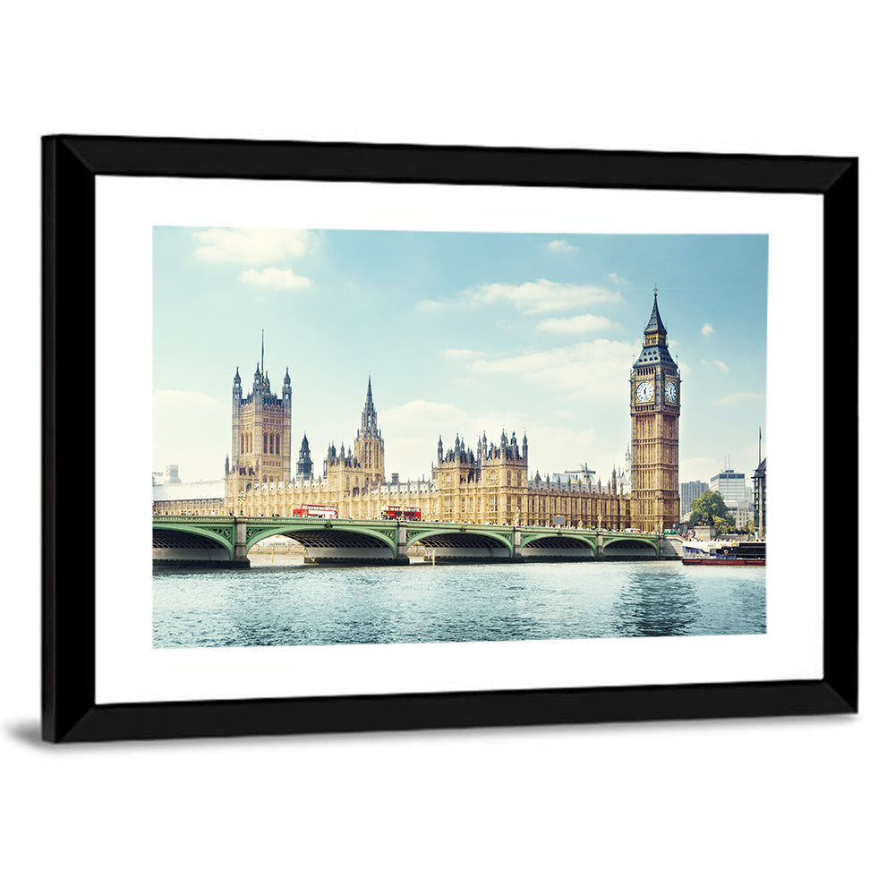 Big Ben In Sunny Day Wall Art
