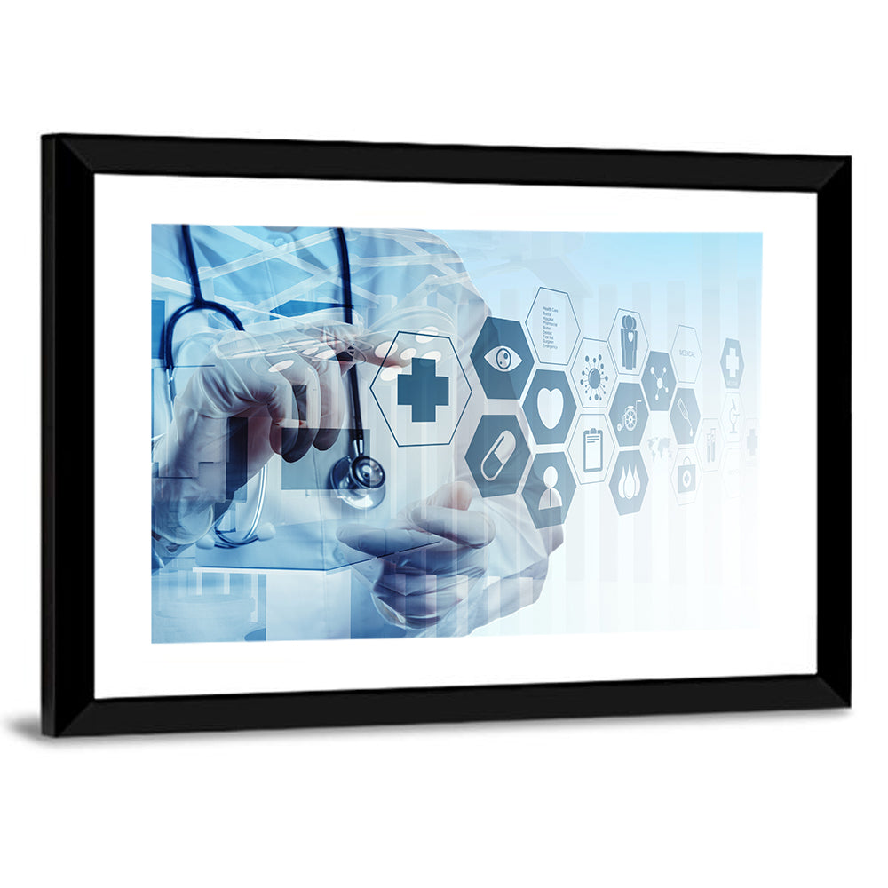 Working Medical Doctor Wall Art