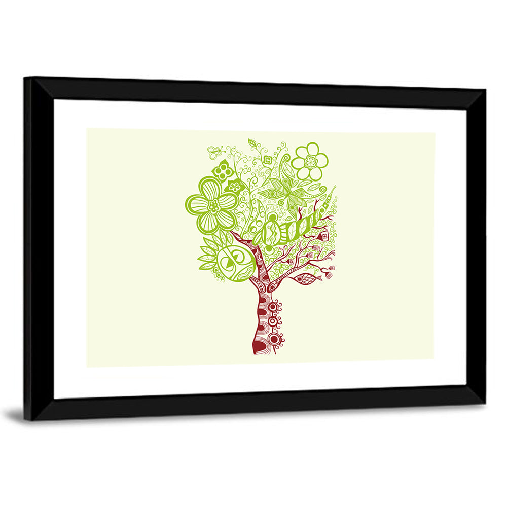 Surreal Tree Artwork Wall Art