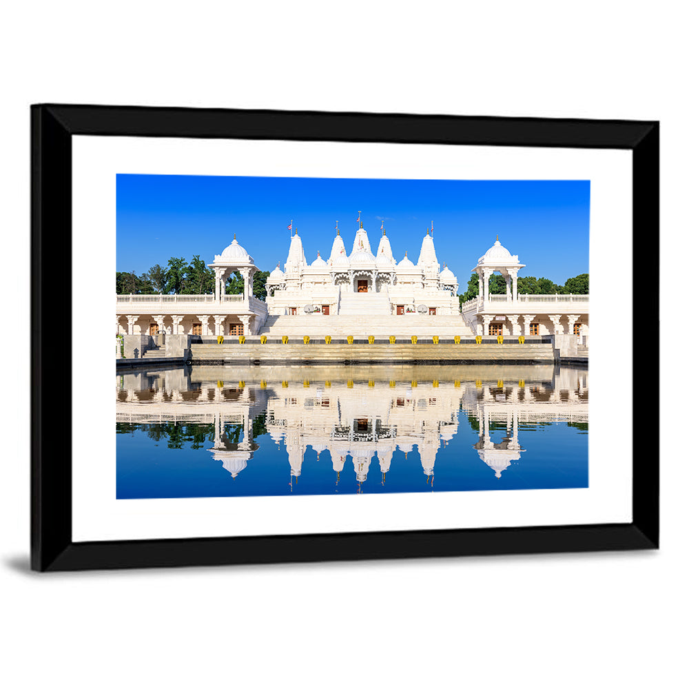 Hindu Temple In Atlanta Wall Art