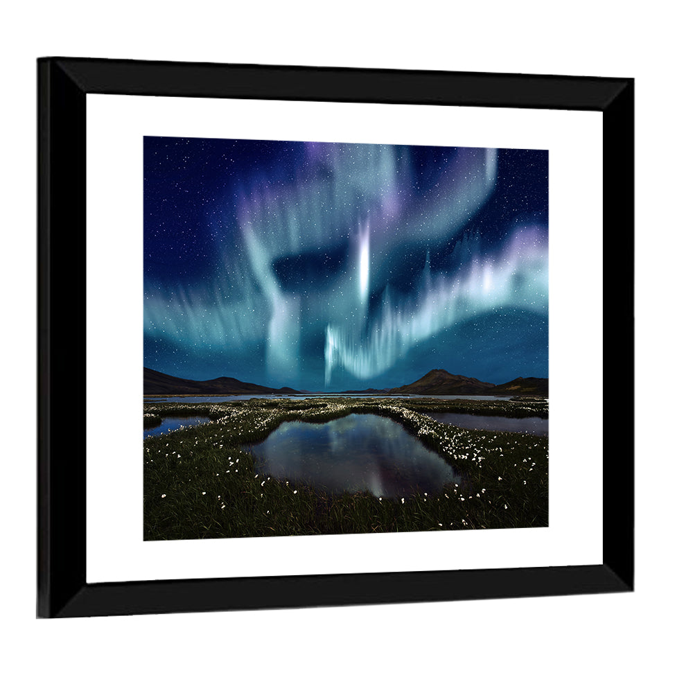 Icelandic Northern Light Wall Art