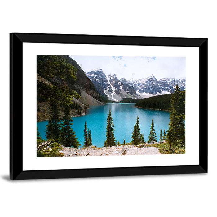 Moraine Lake, Canada Wall Art as a framed print
