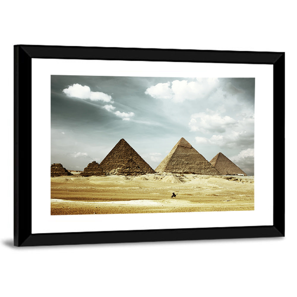 Great Pyramids Giza Valley I Wall Art
