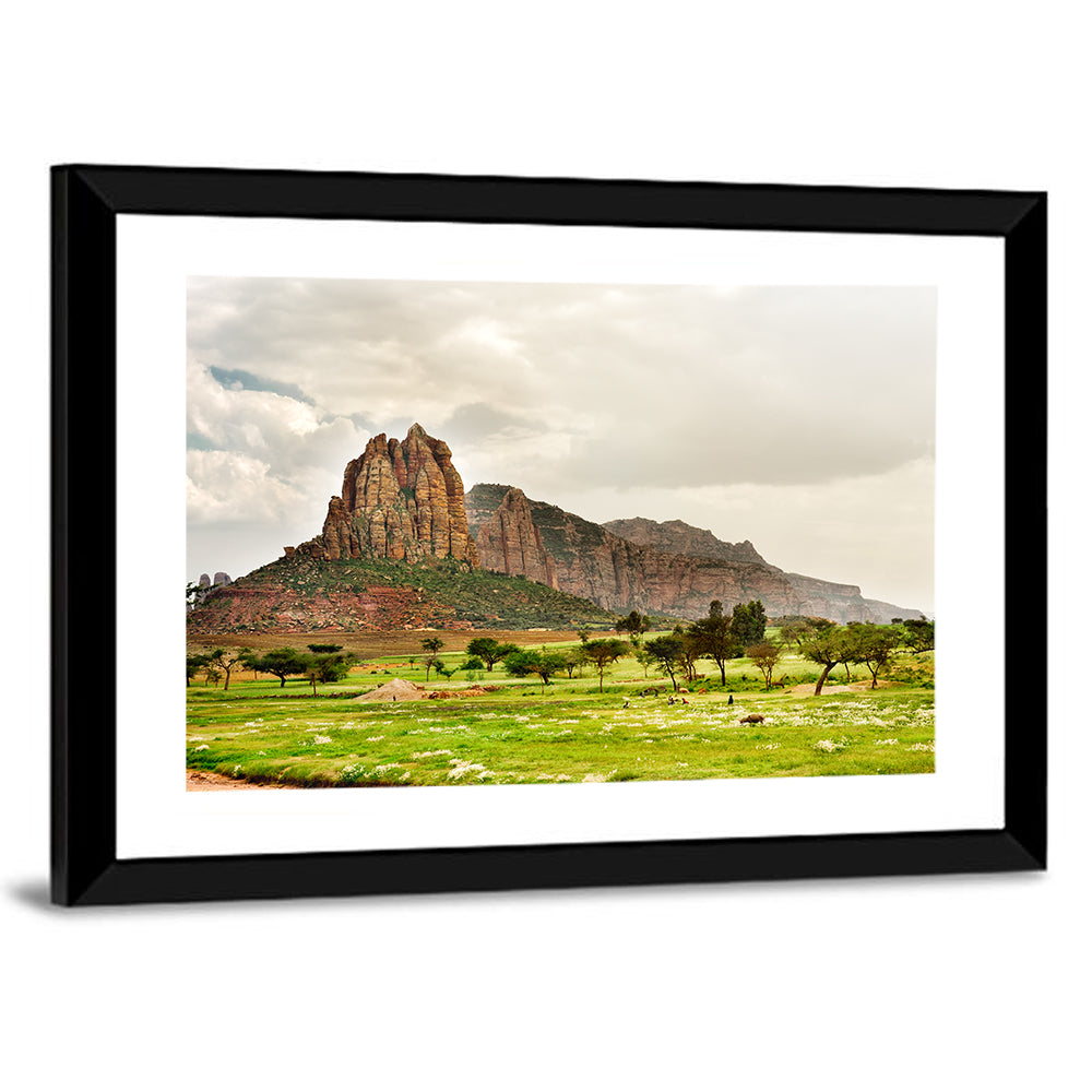 Tigray Province Landscape Ethiopia Wall Art