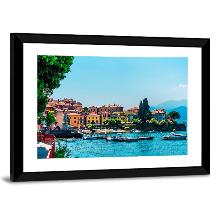 Varenna on Lake Como Wall Art as a framed print