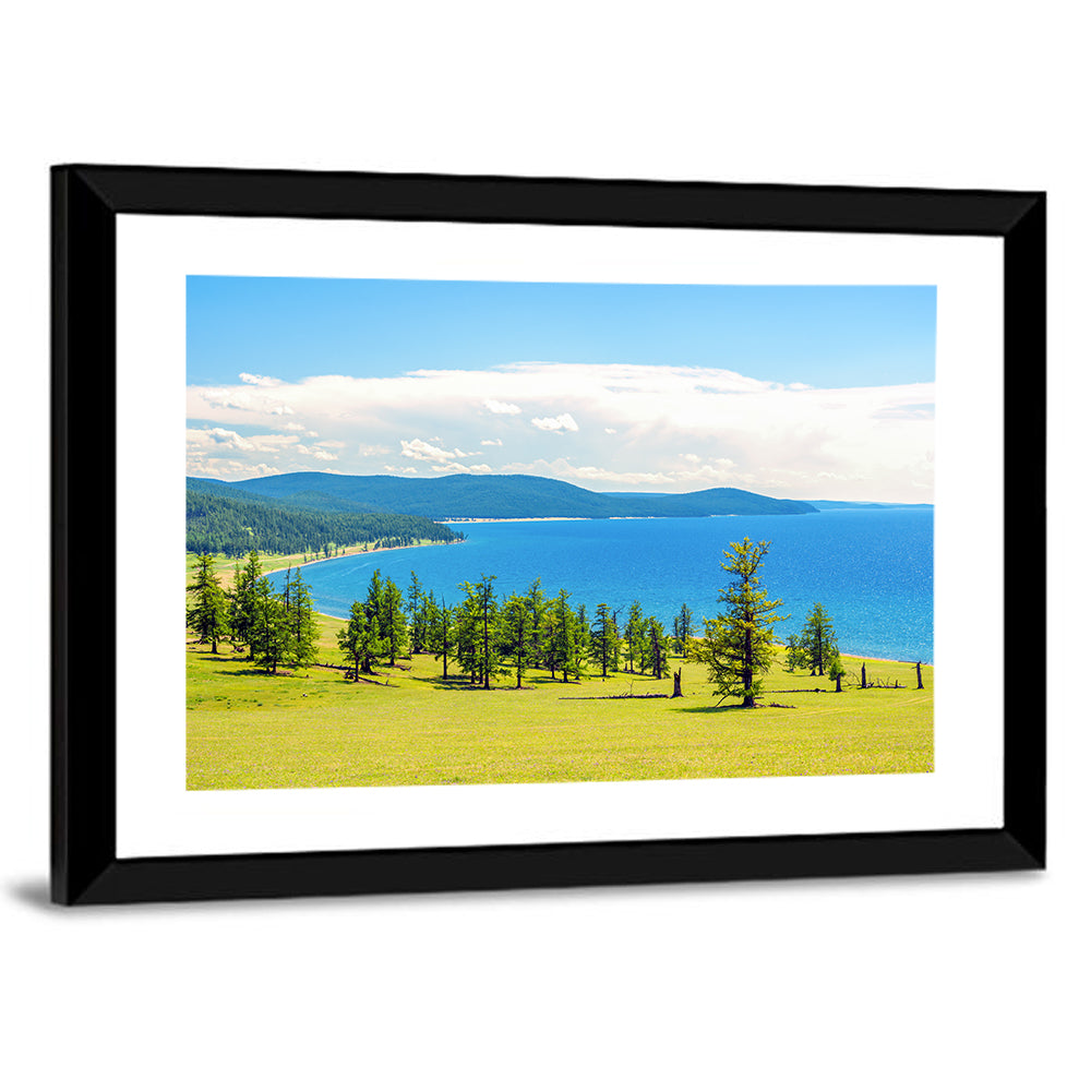 Lake Hovsgol In Mongolia Wall Art