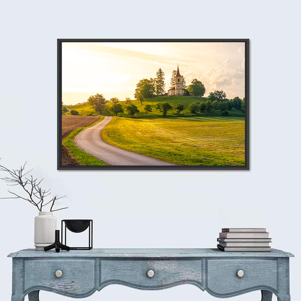 St Peter & Pauls Church In Czech Republic Wall Art
